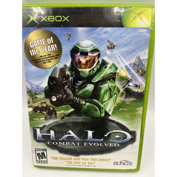 Halo: Combat Evolved (Microsoft Xbox, 2001) - Picture 2 of 11